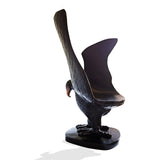 Hand carved Majestic African Wooden Eagle Chair L95cmW55cmH100cm- African Furniture for Living Room