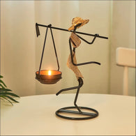 Standing Woman Stick Candle Holder For Table Decor House Of Avana