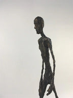 Handmade Statue of Walking Person Lone Walker Sculpture for Home Decoration - House Of Avana