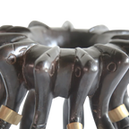 11 Kalao Hornbill Handcrafted Lamp From Côte D’ivoire - House Of Avana