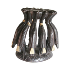 11 Kalao Hornbill Handcrafted Lamp From Côte D’ivoire - House Of Avana