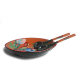 Painted Salad Bowl - Kitchen & Dining Serveware