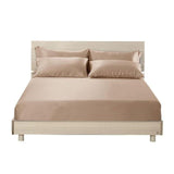 Luxury 19 Momme Pure Mulberry Silk Bedding Set (Seamless Fitted Bed Sheet + Terse Pillowcases)