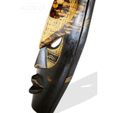 Rhino-Etched Mask Ghana - Décor Mask Wall Decor