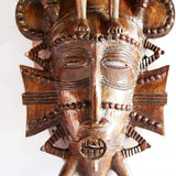 Traditional Vinatge Senufo Mask of the Guide Mask from Ivory Coast