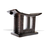 African Akan Ceremonial Tabouret/Wooden Stool/Accent Table/Side Table - L60cmxW30cmxH45cm- Furniture for Living Room
