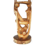 West African Family Unity Vintage Table Lamp from Ivory Coast L20cm x W21cm x H90cm - Table Lamp for Home Décor - House Of Avana